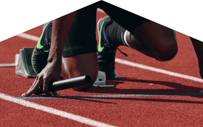 Running athletes